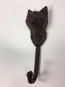 Porte-manteau, Cat, en fonte